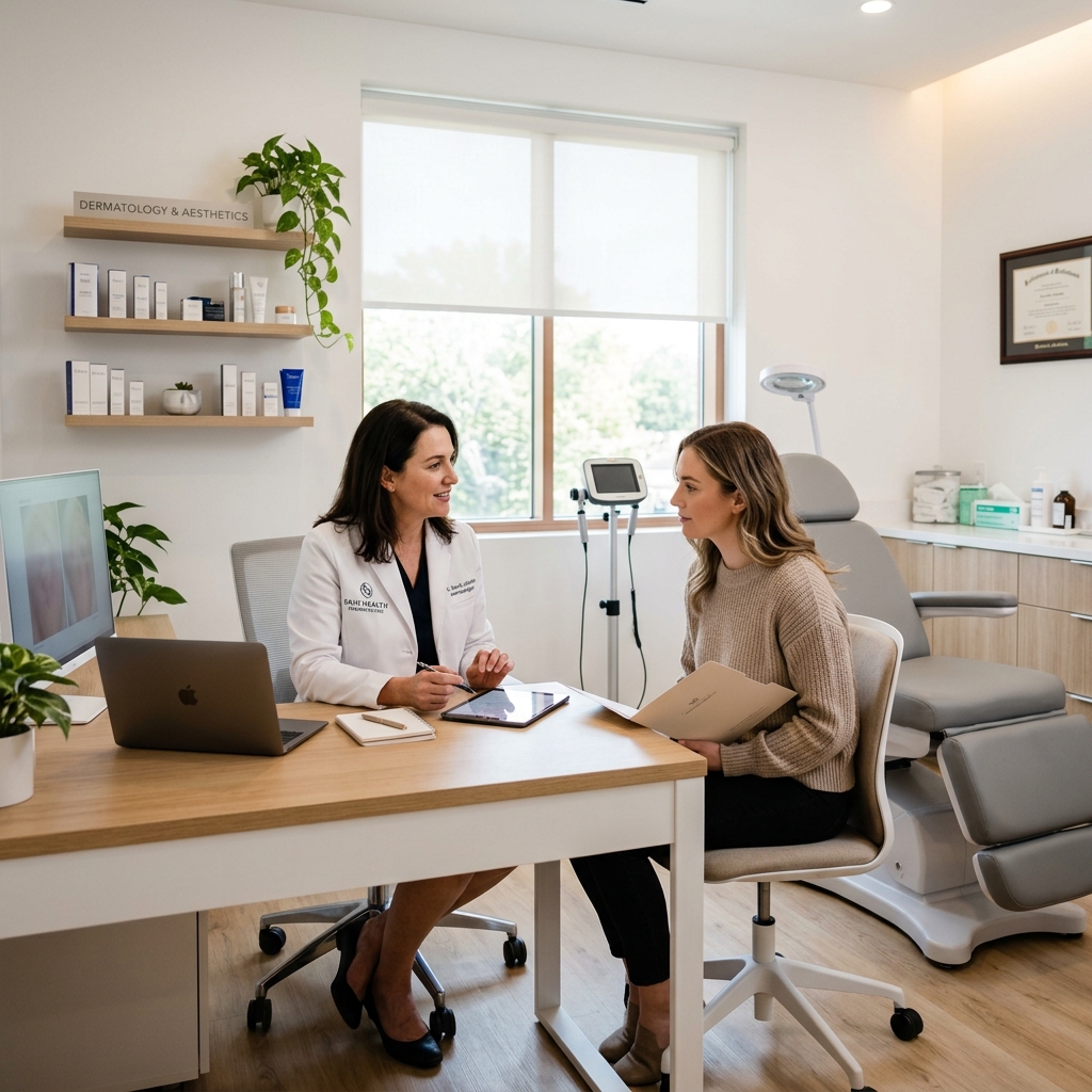 Professional Acne Treatment and Dermatologist Consultation at Al Jurf Medical Center Ajman